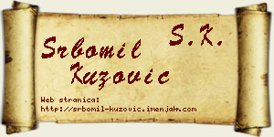 Srbomil Kuzović vizit kartica